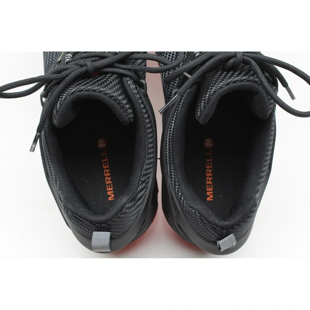 Merrell Chameleon 8 Stretch Gore-Tex Mens 14 US Hiking Shoes Black Red Vibram